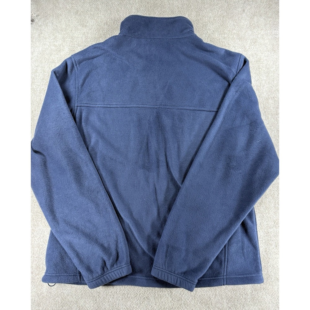 Columbia Sportswear Blue Full Zip Warm Fleece Jacket Men's Size L Outdoor Hiking - Picture 2 of 7